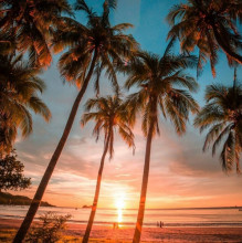 playa-hermosa-at-sunset