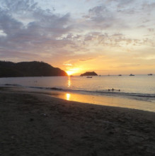 sunset-at Coco Beach
