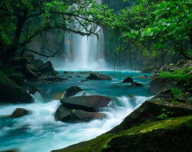 Rio Celeste Waterfall