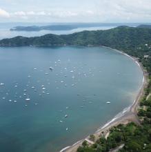 Aerial of Coco Beach