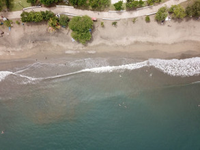 Arial of Coco Beach